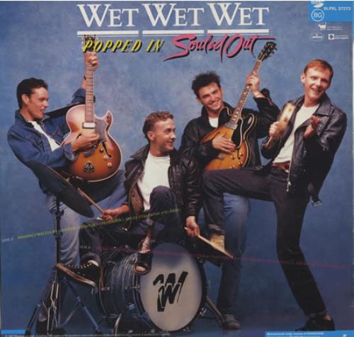 Wet Wet Wet Popped In Souled Out Hungarian vinyl LP album